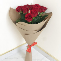 Букет 11 красных роз