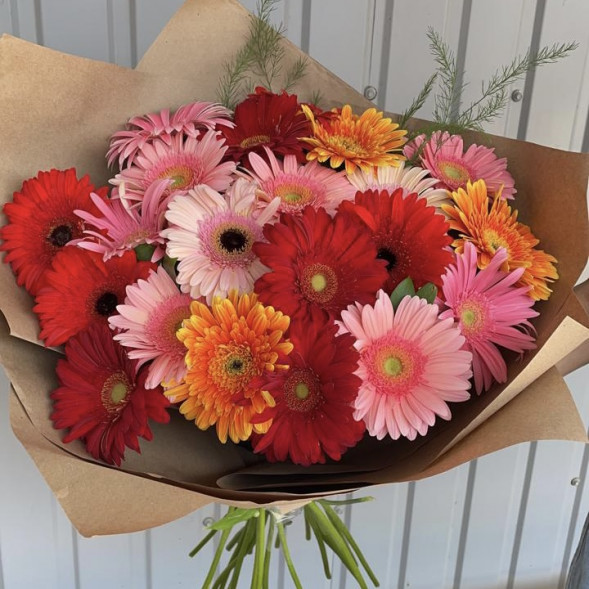 Букет Гербера микс в Белогорске