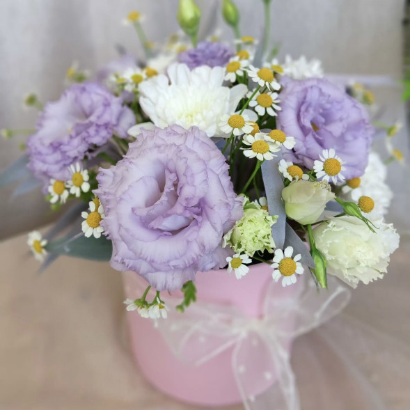 Композиция в коробке «Милота» в Белогорске