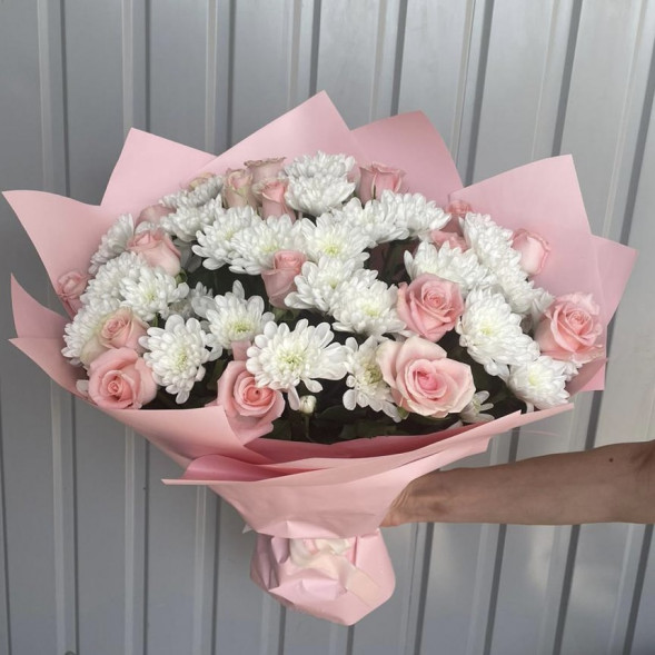 Букет «Нежная хриза» в Белогорске