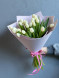 21 белый тюльпан в Белогорске