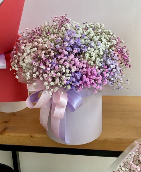 Коробочка с гипсофилой в Белогорске