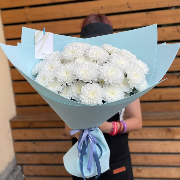 Букет 7 хризантем в Белогорске