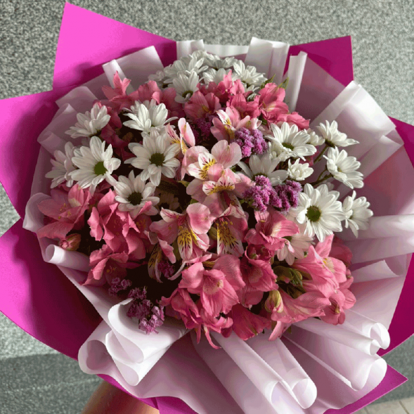 Букет &quot;Небесный фламинго&quot; в Белогорске