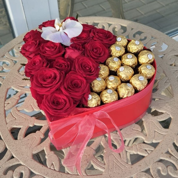 Букет Огненная страсть в Белогорске